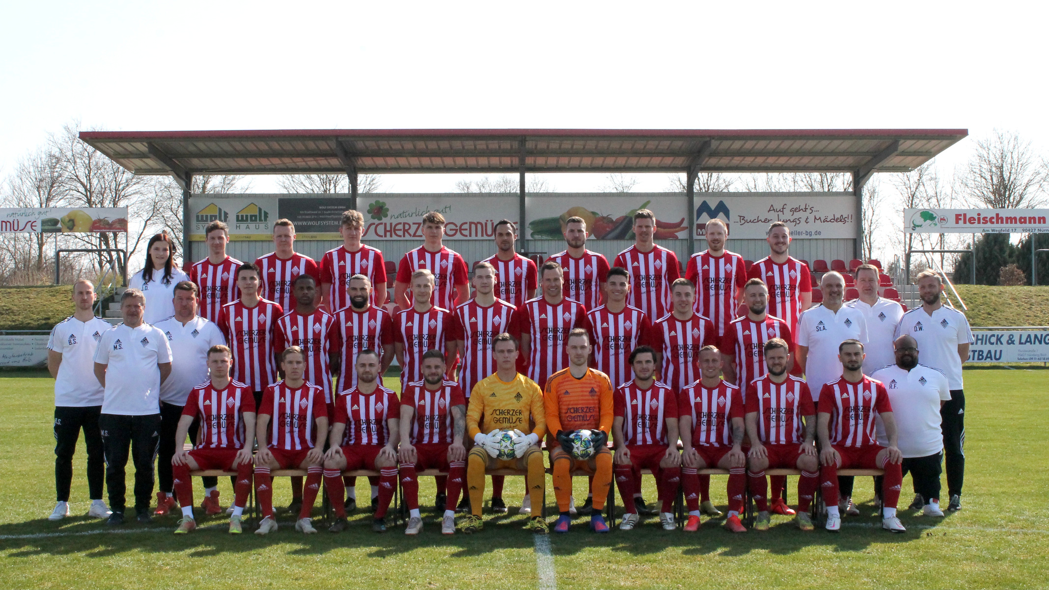 Foto der 1.Mannschaft des TSV Buch in der Saison 2021/22